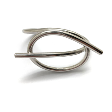 Silver Knot Cuff