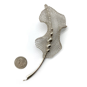 Silver Leaf Pin-Pins-Sowon Joo-Pistachios