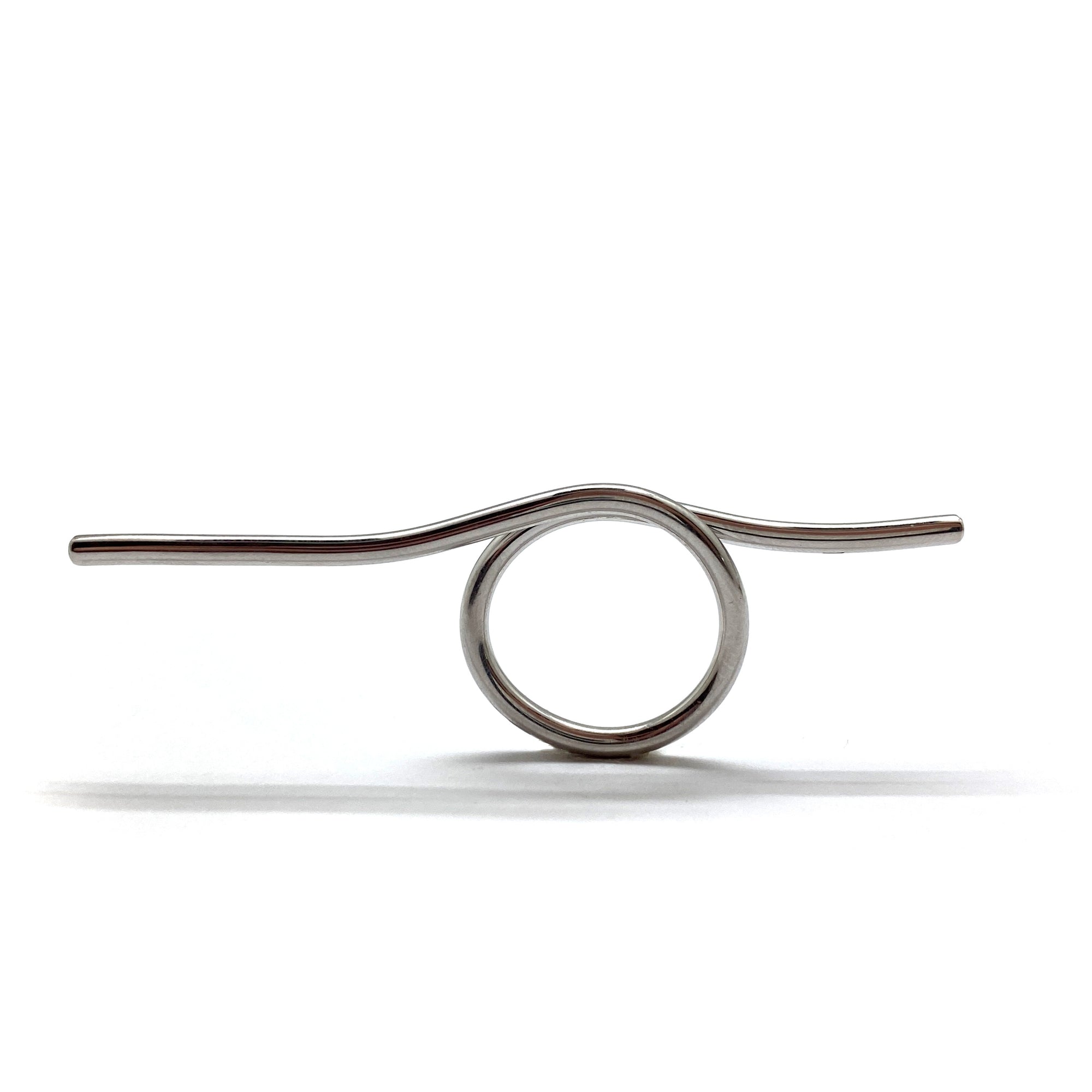 Silver Linear Ring-Rings-Theodora Daraklitsa-Pistachios