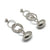 Silver Oval Link Earrings-Earrings-Sowon Joo-Pistachios