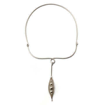 Silver Pod Collar
