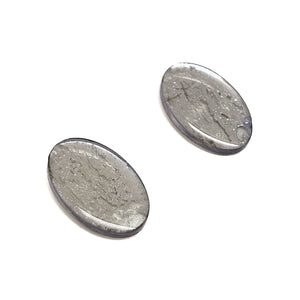 Silver Reflection Studs-Earrings-Yookyung Song-Pistachios
