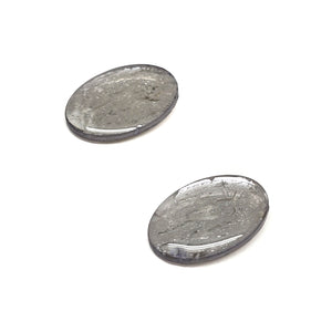 Silver Reflection Studs-Earrings-Yookyung Song-Pistachios