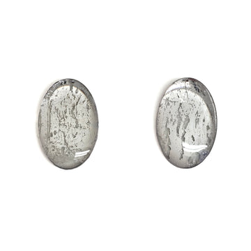 Silver Reflection Studs