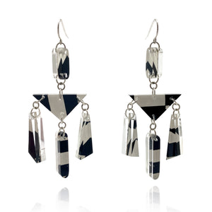 Silver Reversible Chandelier Earrings-Earrings-Jennifer Merchant-Pistachios