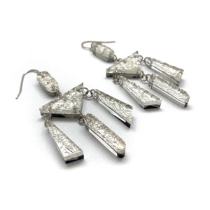 Silver Reversible Chandelier Earrings-Earrings-Jennifer Merchant-Pistachios