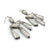 Silver Reversible Chandelier Earrings-Earrings-Jennifer Merchant-Pistachios