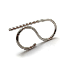 Silver S Ring-Rings-Theodora Daraklitsa-Pistachios