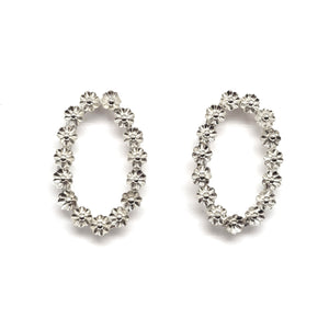 Silver Wreath Earrings-Earrings-Liz Clark-Pistachios