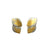 Silver and Gold Petal Studs-Earrings-Judith Neugebauer-Pistachios