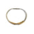 Silver and Gold Thin Bar Bracelet-Bracelets-Bernd Schmid-Pistachios