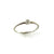 Single Diamond Stacking Ring - Silver-Rings-Heather Guidero-Size 6.75-Pistachios