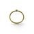 Single Diamond Stacking Ring - Yellow Gold-Rings-Heather Guidero-Size 6.5-Pistachios