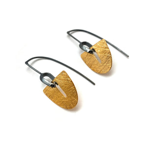 Small Arch Sway Earrings-Earrings-Heather Guidero-Pistachios