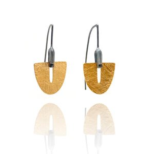 Small Arch Sway Earrings-Earrings-Heather Guidero-Pistachios