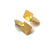 Small Axis Earrings - Yellow Gold Vermeil-Earrings-Heather Guidero-Pistachios