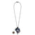 Small Blue Floral Necklace-Necklaces-Hanna Liljenberg-Pistachios