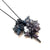 Small Blue Floral Necklace-Necklaces-Hanna Liljenberg-Pistachios