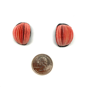 Small Coral Bud Earrings-Earrings-Naoko Yoshizawa-Pistachios