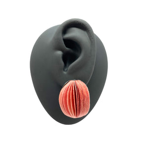 Small Coral Bud Earrings-Earrings-Naoko Yoshizawa-Pistachios