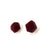 Small Deep Red Crystal Studs-Earrings-Fruit Bijoux-Pistachios