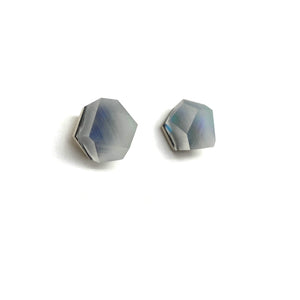 Small Ghost Crystal Studs-Earrings-Fruit Bijoux-Pistachios