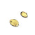 Small Gold Nasturtium Leaf Earrings-Earrings-Myung Urso-Pistachios