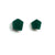 Small Green Crystal Studs-Earrings-Fruit Bijoux-Pistachios