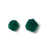 Small Green Crystal Studs-Earrings-Fruit Bijoux-Pistachios