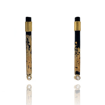 Small Iron Stick Earrings