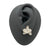 Small Orchid Stud Earrings-Earrings-Huiyu Chiu-Pistachios