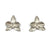 Small Orchid Stud Earrings-Earrings-Huiyu Chiu-Pistachios