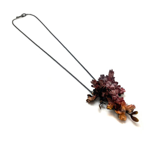 Small Pink Floral Necklace-Necklaces-Hanna Liljenberg-Pistachios