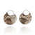 Snakeskin Hoops - Large-Earrings-Luana Coonen-Pistachios