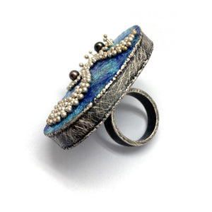 So Young Park - Blue Bunny Ring-Rings-Precious Collective-Pistachios