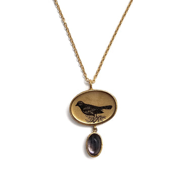 Songbird Droplet Necklace