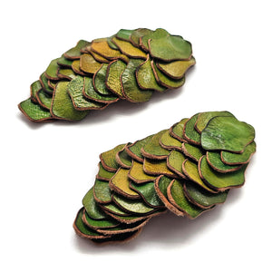 Soppero Green Earrings-Earrings-Karin Roy Andersson-Pistachios