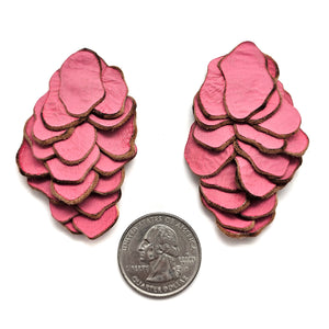 Soppero Pink Earrings-Earrings-Karin Roy Andersson-Pistachios