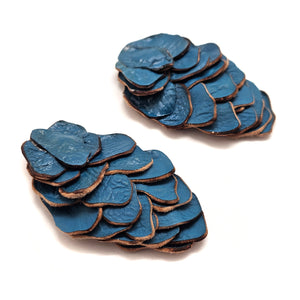 Soppero Turquoise Earrings-Earrings-Karin Roy Andersson-Pistachios