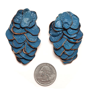 Soppero Turquoise Earrings-Earrings-Karin Roy Andersson-Pistachios