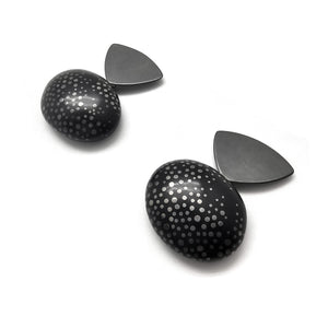 Spotted Drop Earrings-Earrings-Emmeline Hastings-Pistachios