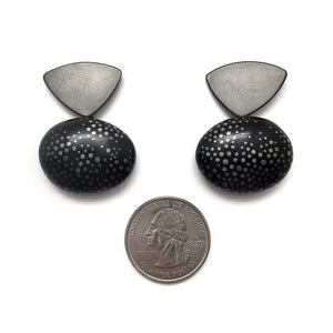 Spotted Drop Earrings-Earrings-Emmeline Hastings-Pistachios