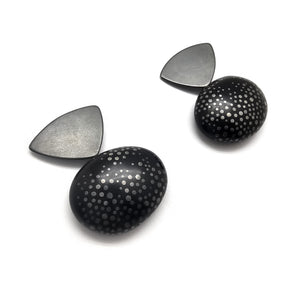 Spotted Drop Earrings-Earrings-Emmeline Hastings-Pistachios
