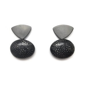 Spotted Drop Earrings-Earrings-Emmeline Hastings-Pistachios