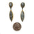 Spotted Jasper and Gold Earrings-Earrings-Austin Titus-Pistachios