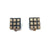 Square Grid Clip-Ons - Large-Earrings-Heather Guidero-Pistachios