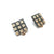 Square Grid Clip-Ons - Large-Earrings-Heather Guidero-Pistachios