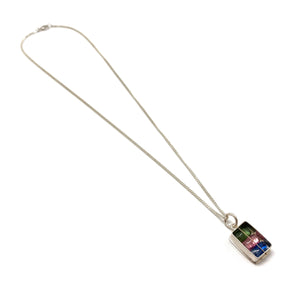 Stacked Stone Necklace-Necklaces-Hilary Finck-Pistachios