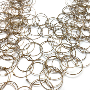 Stainless Steel Circle Collar Necklace-Necklaces-Meghan Riley-Pistachios