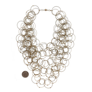 Stainless Steel Circle Collar Necklace-Necklaces-Meghan Riley-Pistachios